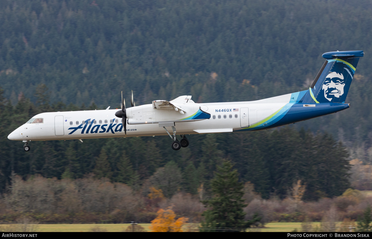 Aircraft Photo of N446QX | Bombardier DHC-8-402 Dash 8 | Alaska Airlines | AirHistory.net #525290