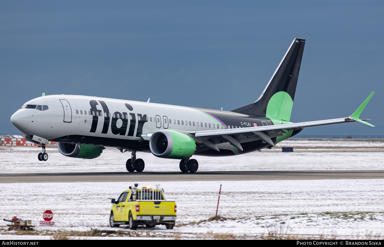 Aircraft Photo of C-FLKI | Boeing 737-8 Max 8 | Flair Airlines | AirHistory.net #525291