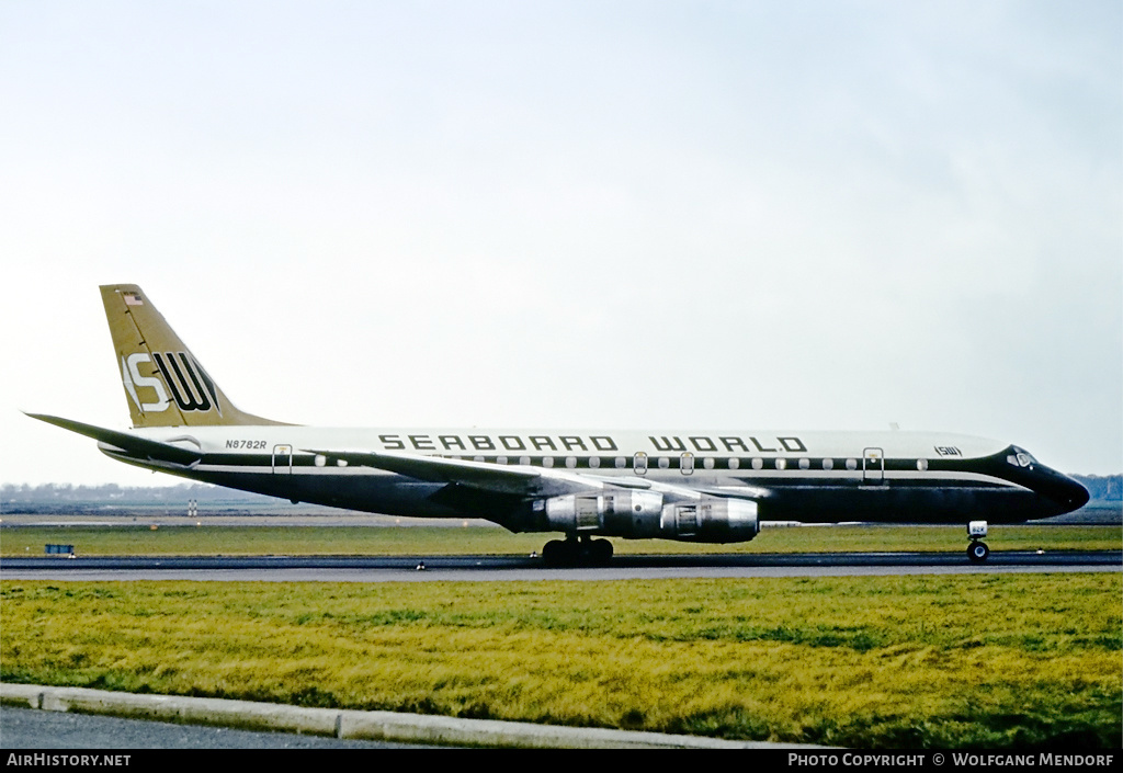 Aircraft Photo of N8782R | Douglas DC-8-54CF Jet Trader | Seaboard World Airlines | AirHistory.net #525304