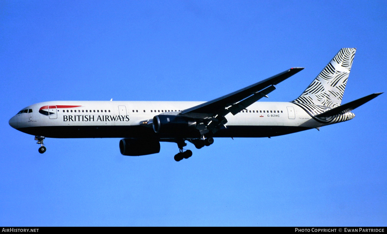 Aircraft Photo of G-BZHC | Boeing 767-336/ER | British Airways | AirHistory.net #525309