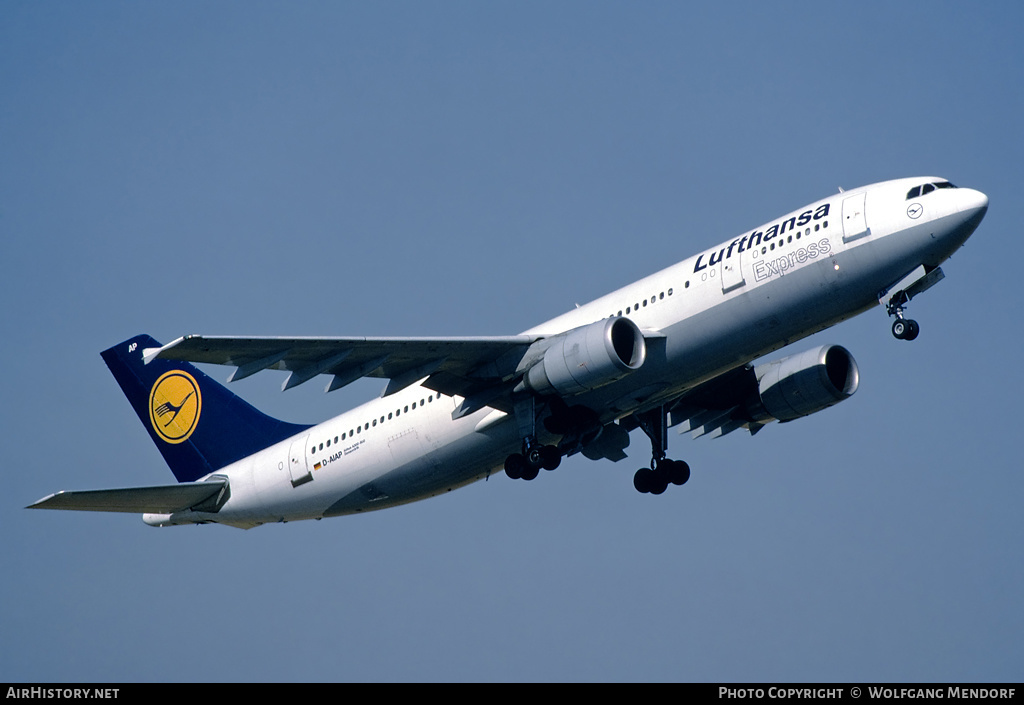 Aircraft Photo of D-AIAP | Airbus A300B4-603 | Lufthansa Express | AirHistory.net #525312