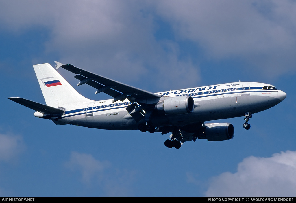 Aircraft Photo of F-OGQT | Airbus A310-304 | Aeroflot | AirHistory.net #525326