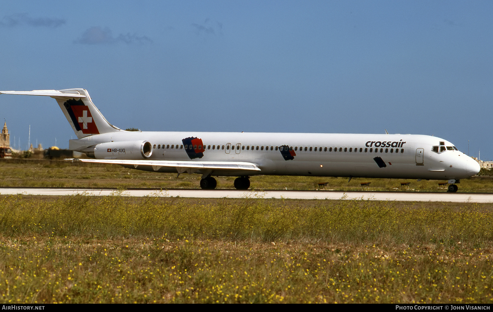 Aircraft Photo of HB-IUG | McDonnell Douglas MD-81 (DC-9-81) | Crossair | AirHistory.net #525336