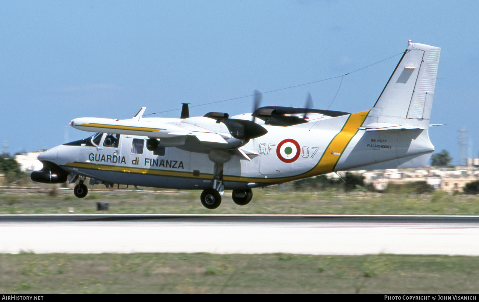 Aircraft Photo of MM25177 | Piaggio P-166DL-3/SEM | Italy - Guardia di Finanza | AirHistory.net #525338