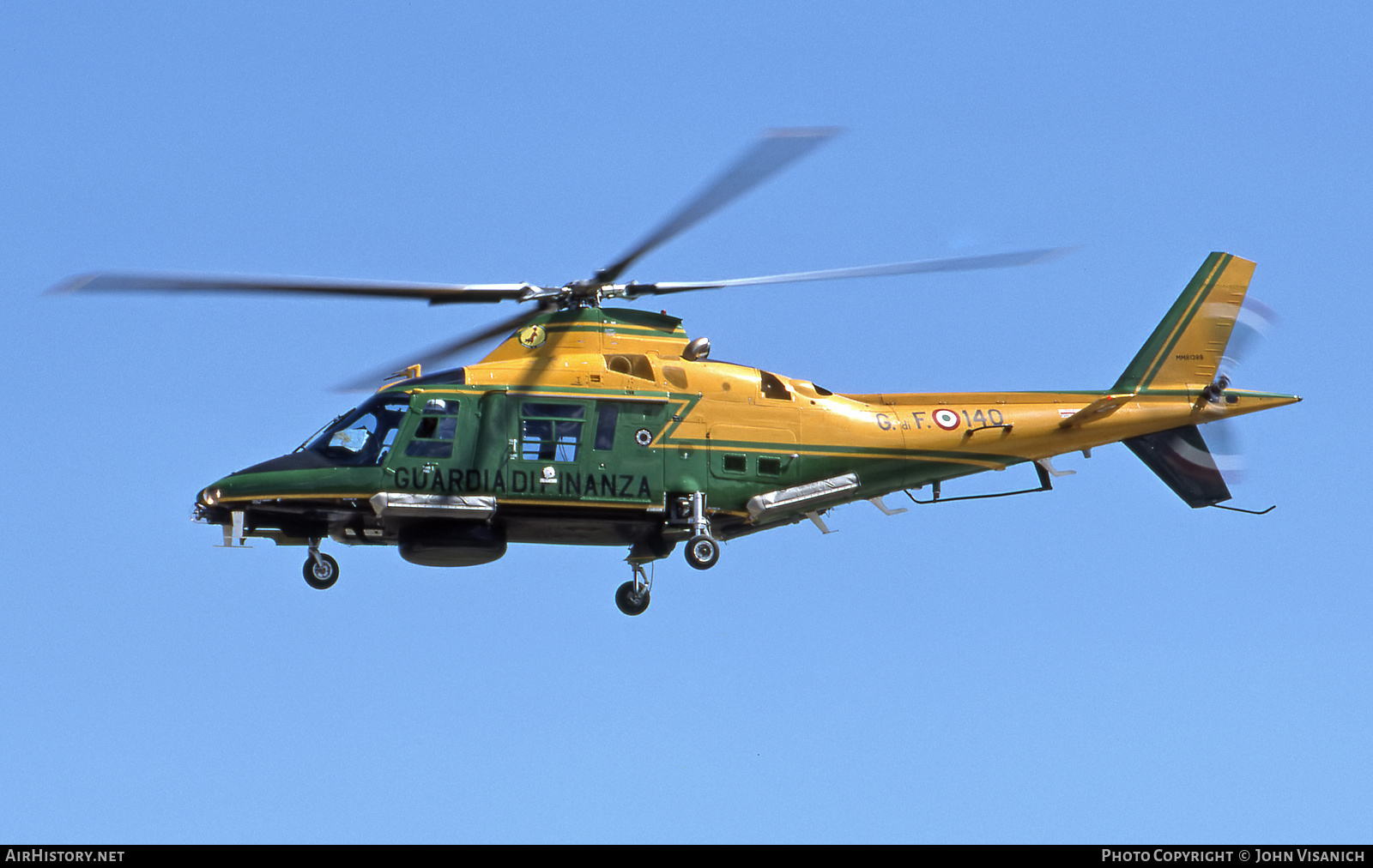 Aircraft Photo of MM81389 | Agusta A-109A | Italy - Guardia di Finanza | AirHistory.net #525341