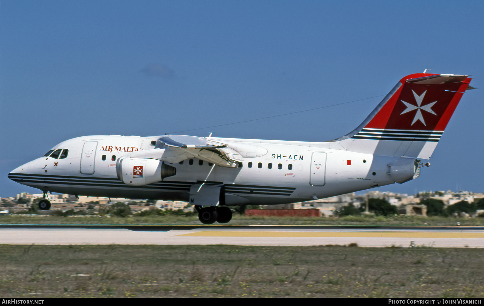 Aircraft Photo of 9H-ACM | British Aerospace Avro 146-RJ70 | Air Malta | AirHistory.net #525343