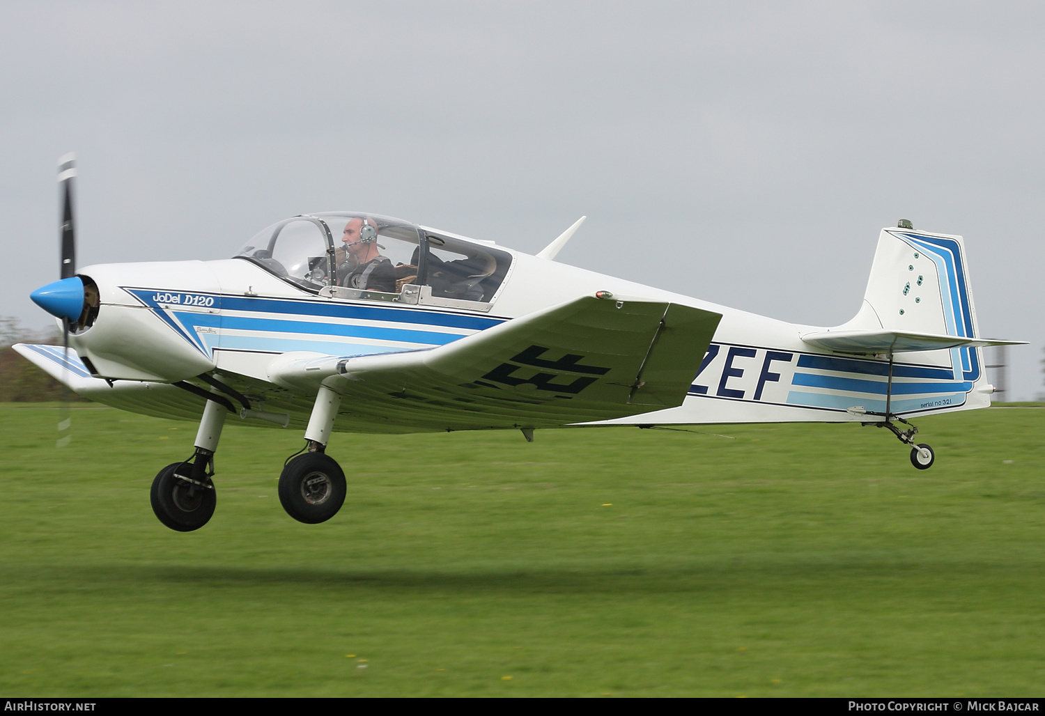 Aircraft Photo of G-AZEF | Jodel D-120 Paris-Nice | AirHistory.net #525347