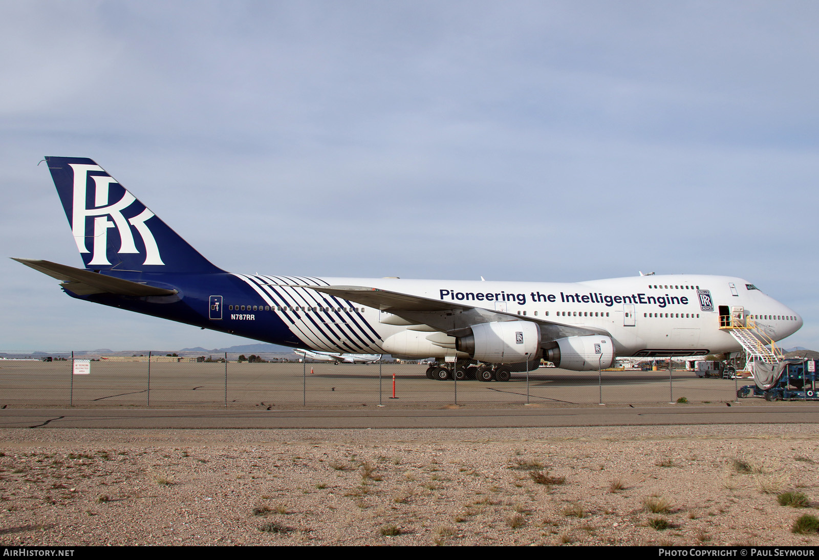 Aircraft Photo of N787RR | Boeing 747-267B | Rolls-Royce | AirHistory.net #525351