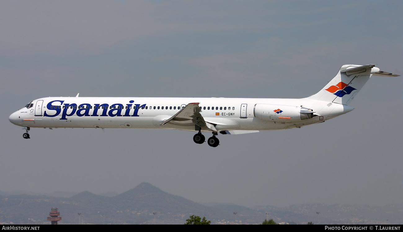 Aircraft Photo of EC-GNY | McDonnell Douglas MD-83 (DC-9-83) | Spanair | AirHistory.net #525359