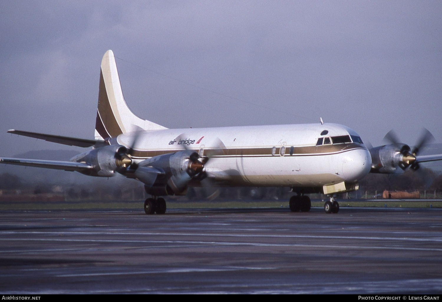 Aircraft Photo of N356Q | Lockheed L-188A(F) Electra | Air Bridge | AirHistory.net #525379