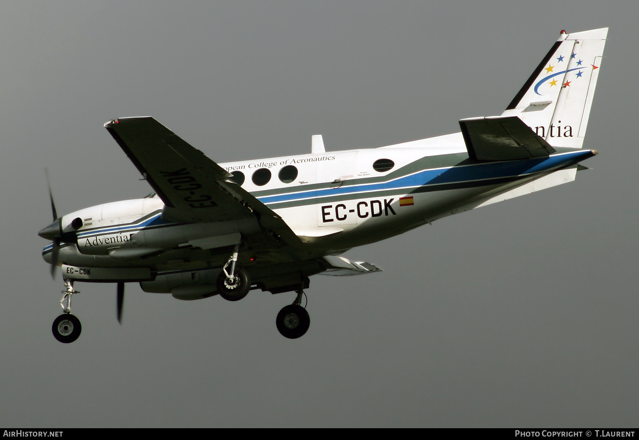 Aircraft Photo of EC-CDK | Beech C90 King Air | Adventia - European College of Aeronautics | AirHistory.net #525380