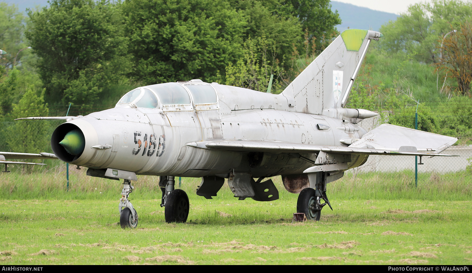 Aircraft Photo of 5166 | Mikoyan-Gurevich MiG-21UM | Slovakia - Air Force | AirHistory.net #525381