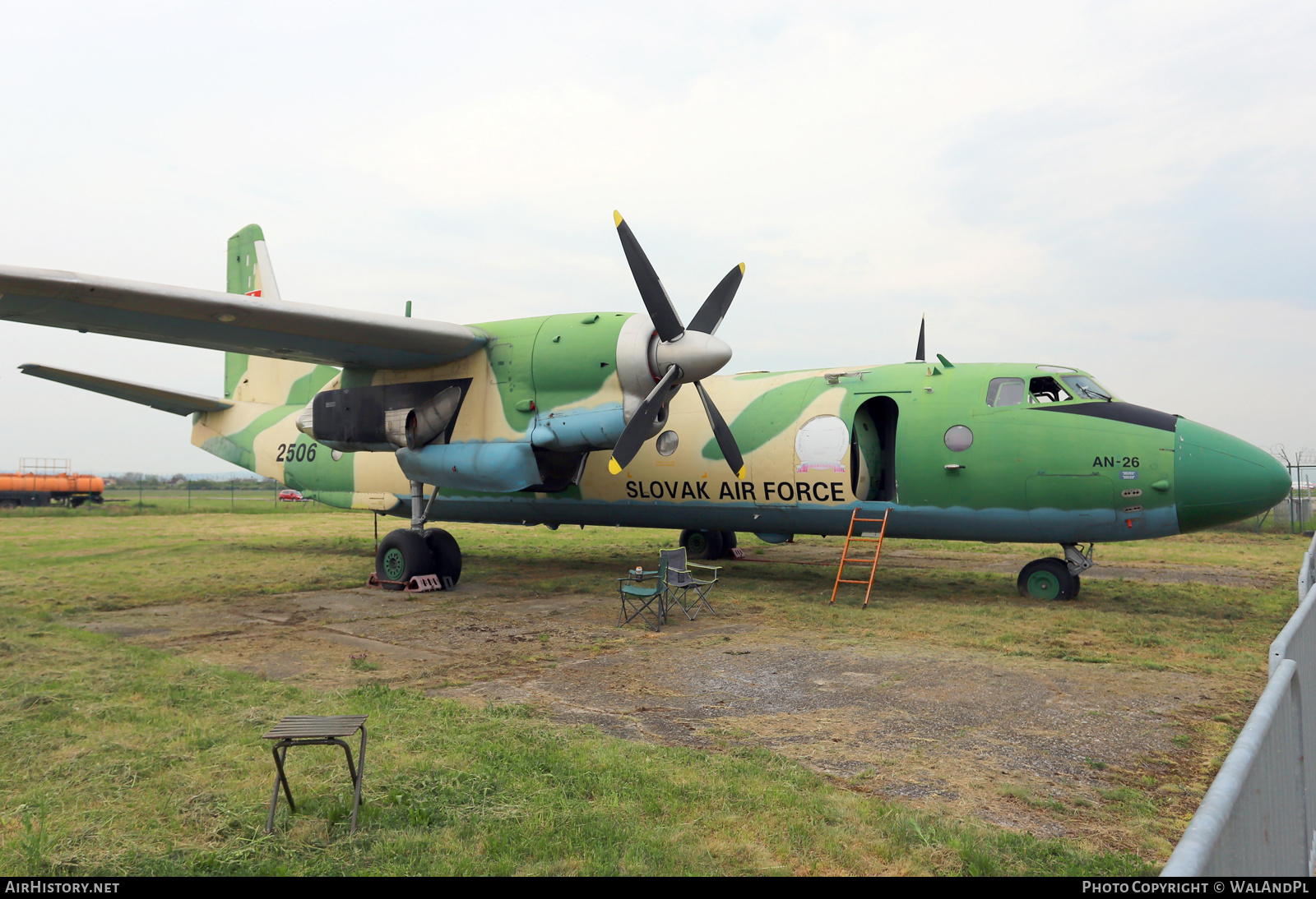 Aircraft Photo of 2506 | Antonov An-26 | Slovakia - Air Force | AirHistory.net #525386