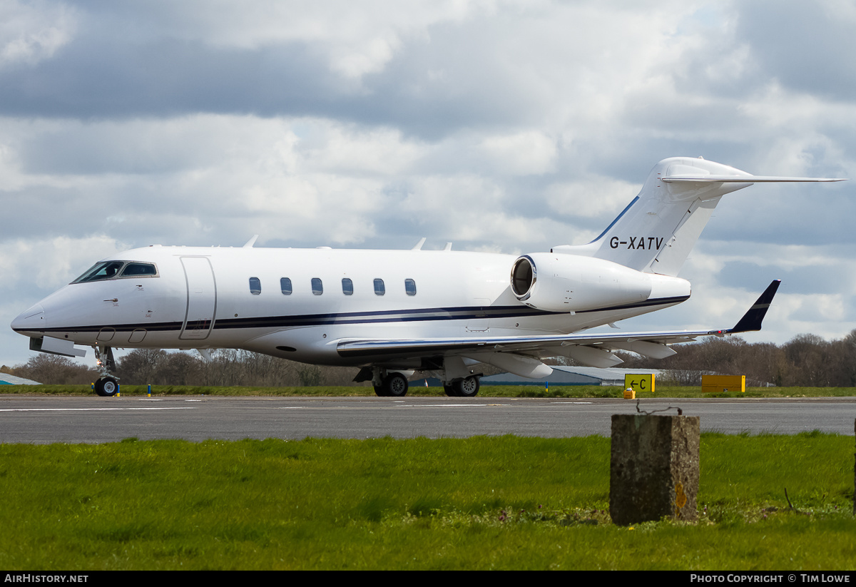Aircraft Photo of G-XATV | Bombardier Challenger 300 (BD-100-1A10) | AirHistory.net #525396