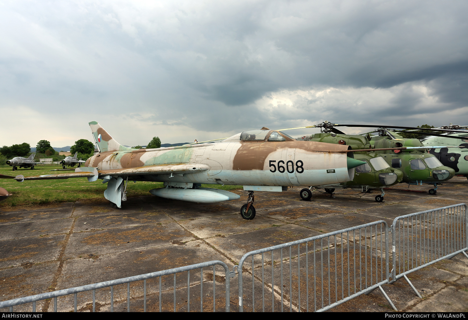 Aircraft Photo of 5608 | Sukhoi Su-7BM | Czechoslovakia - Air Force | AirHistory.net #525415