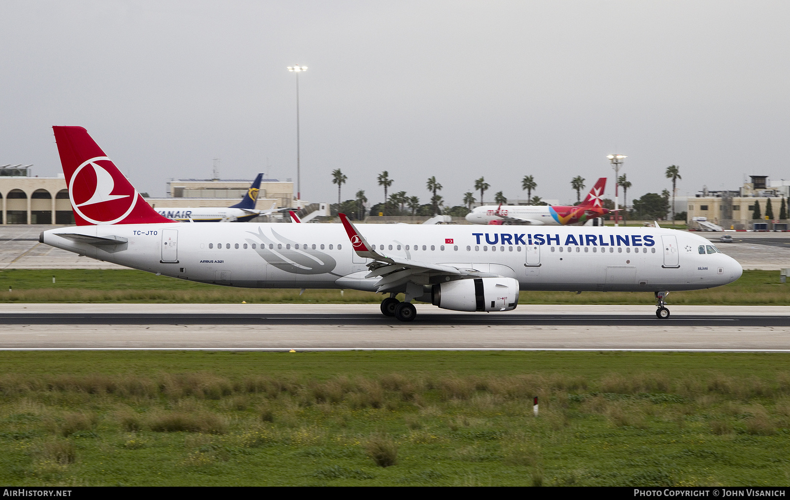 Aircraft Photo of TC-JTO | Airbus A321-231 | Turkish Airlines | AirHistory.net #525416