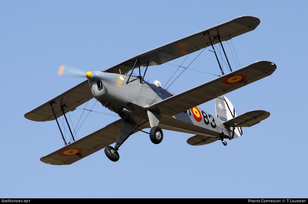 Aircraft Photo of F-AZGH / E3B-538 | CASA 1.131E Jungmann | Spain - Air Force | AirHistory.net #525440