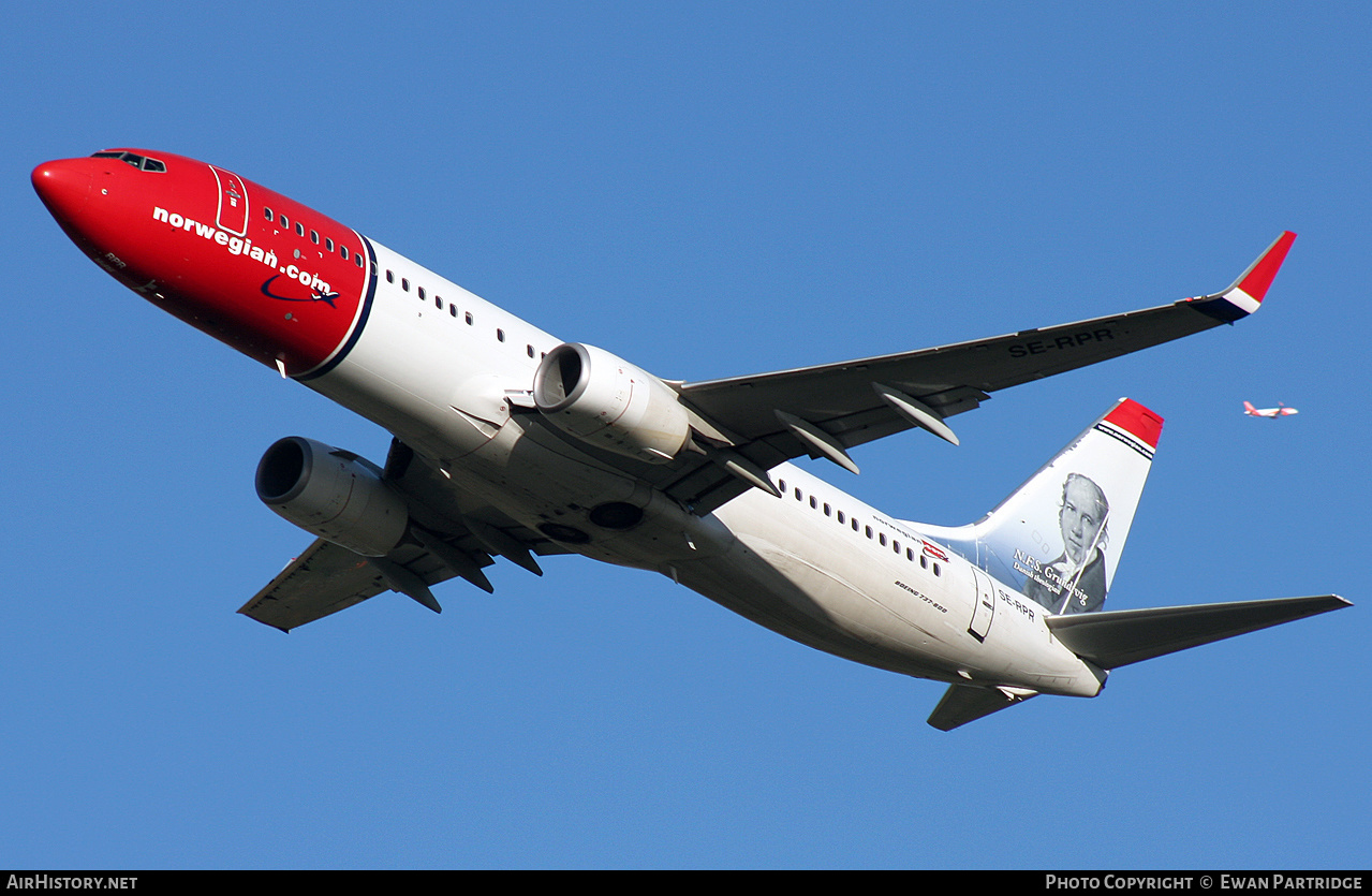 Aircraft Photo of SE-RPR | Boeing 737-8JP | Norwegian | AirHistory.net #525442