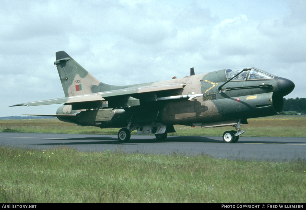 Aircraft Photo of 15533 | LTV A-7P Corsair II | Portugal - Air Force | AirHistory.net #525449