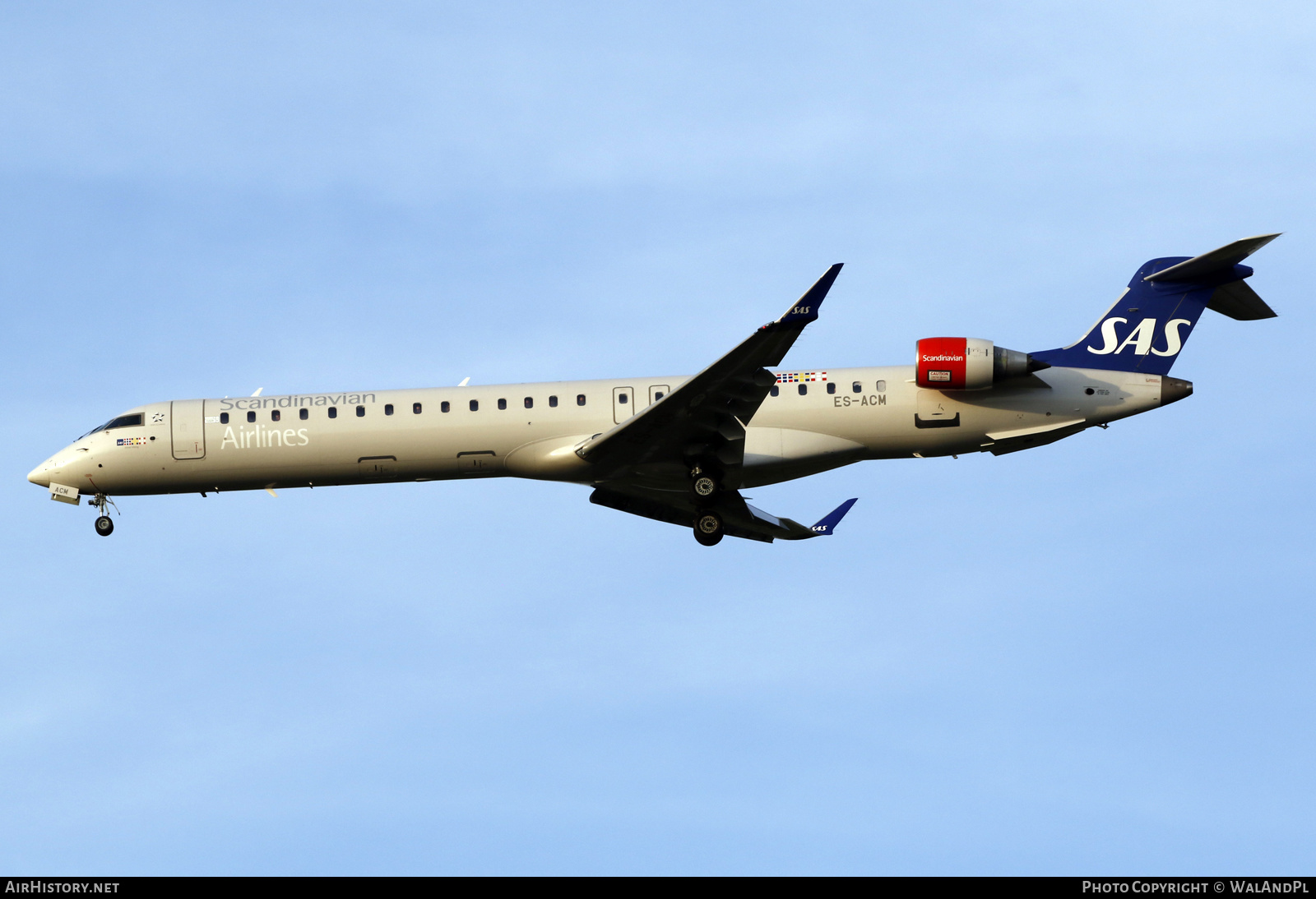Aircraft Photo of ES-ACM | Bombardier CRJ-900LR (CL-600-2D24) | Scandinavian Airlines - SAS | AirHistory.net #525456