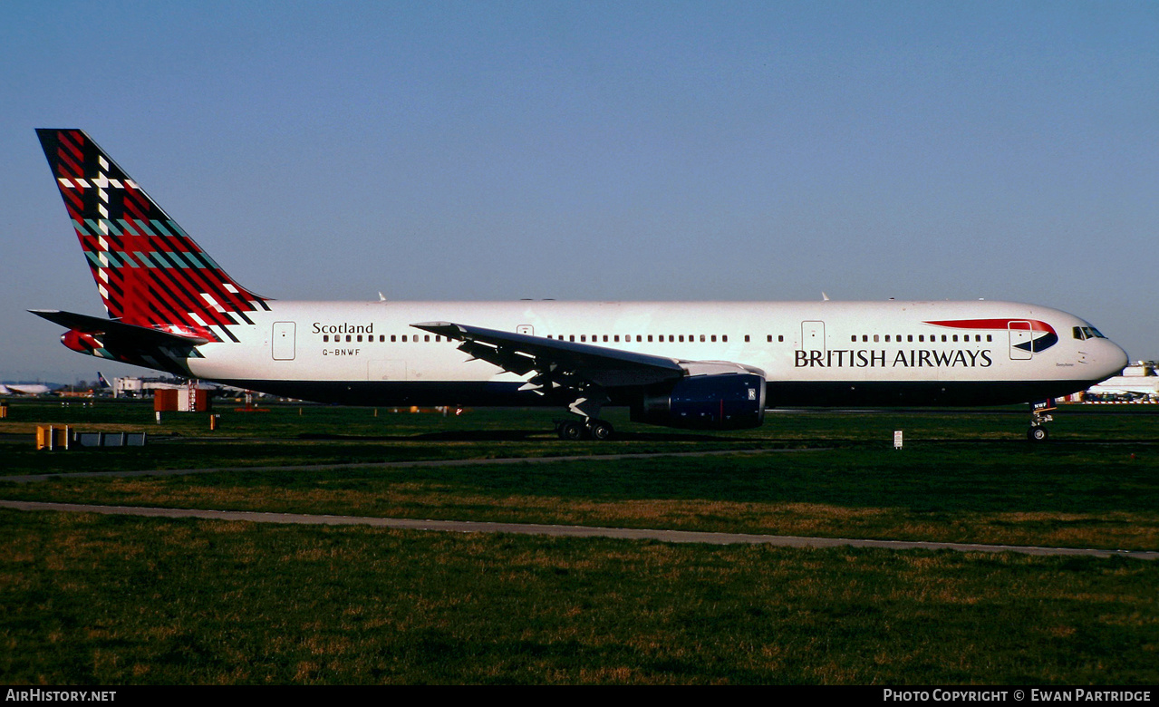 Aircraft Photo of G-BNWF | Boeing 767-336/ER | British Airways | AirHistory.net #525462
