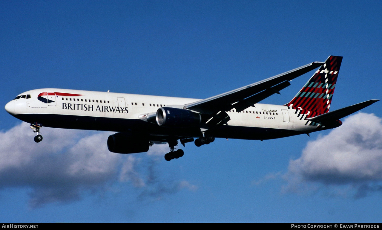 Aircraft Photo of G-BNWT | Boeing 767-336/ER | British Airways | AirHistory.net #525463