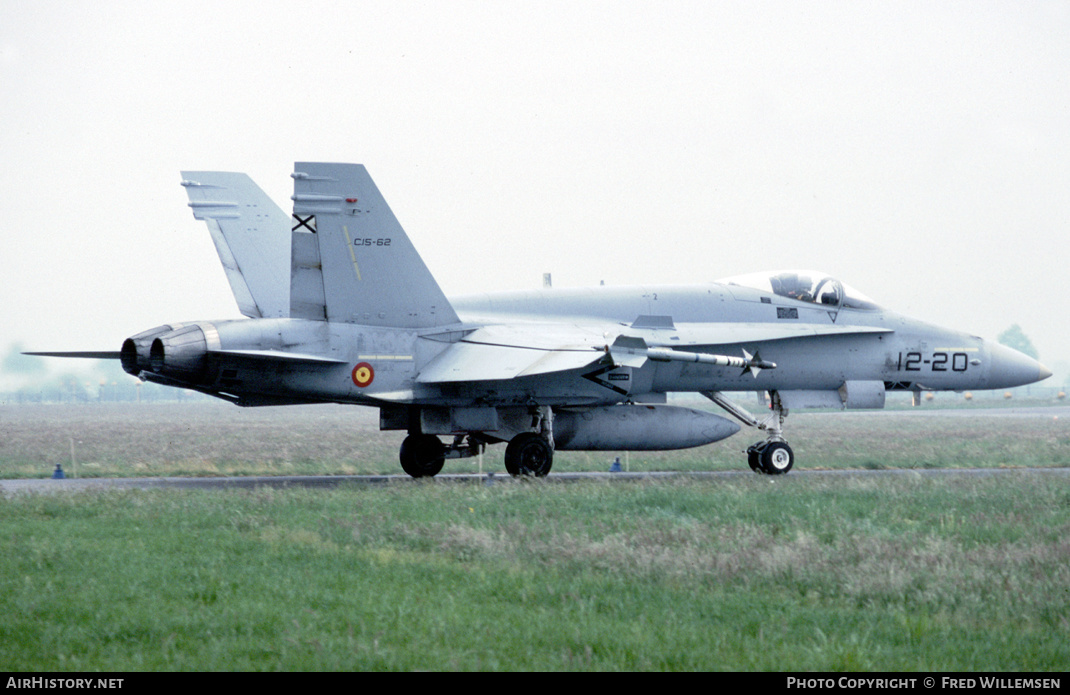 Aircraft Photo of C15-62 | McDonnell Douglas EF-18A Hornet | Spain - Air Force | AirHistory.net #525472
