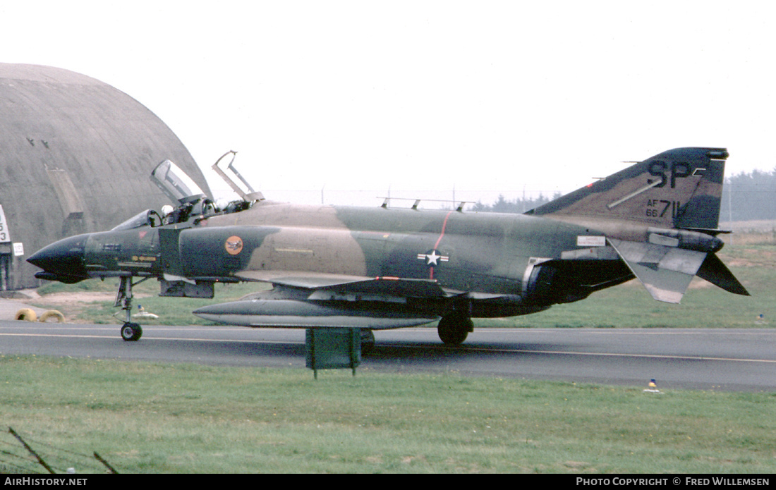 Aircraft Photo of 66-8711 / AF66-711 | McDonnell Douglas F-4D Phantom II | USA - Air Force | AirHistory.net #525475