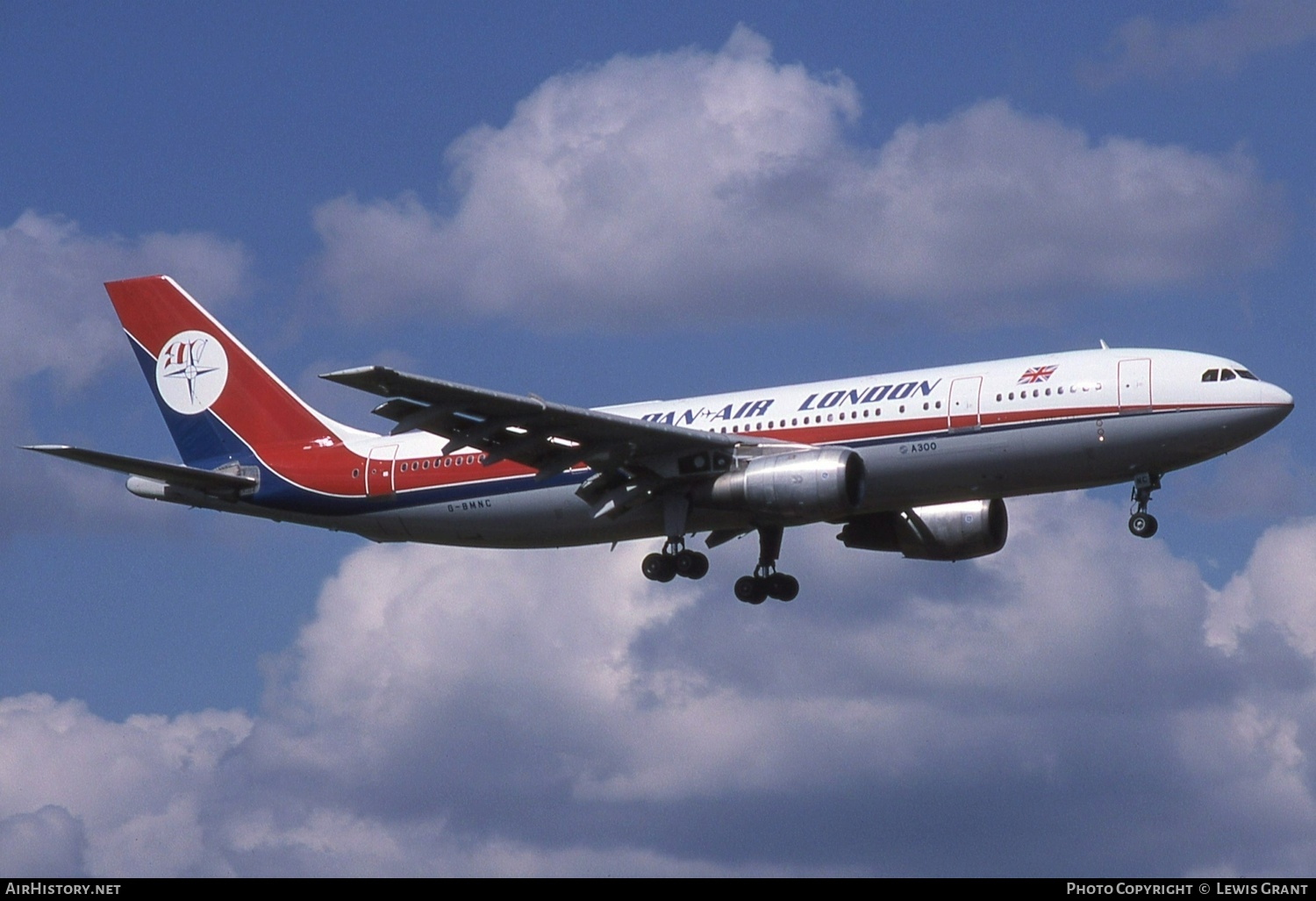 Aircraft Photo of G-BMNC | Airbus A300B4-2C | Dan-Air London | AirHistory.net #525496