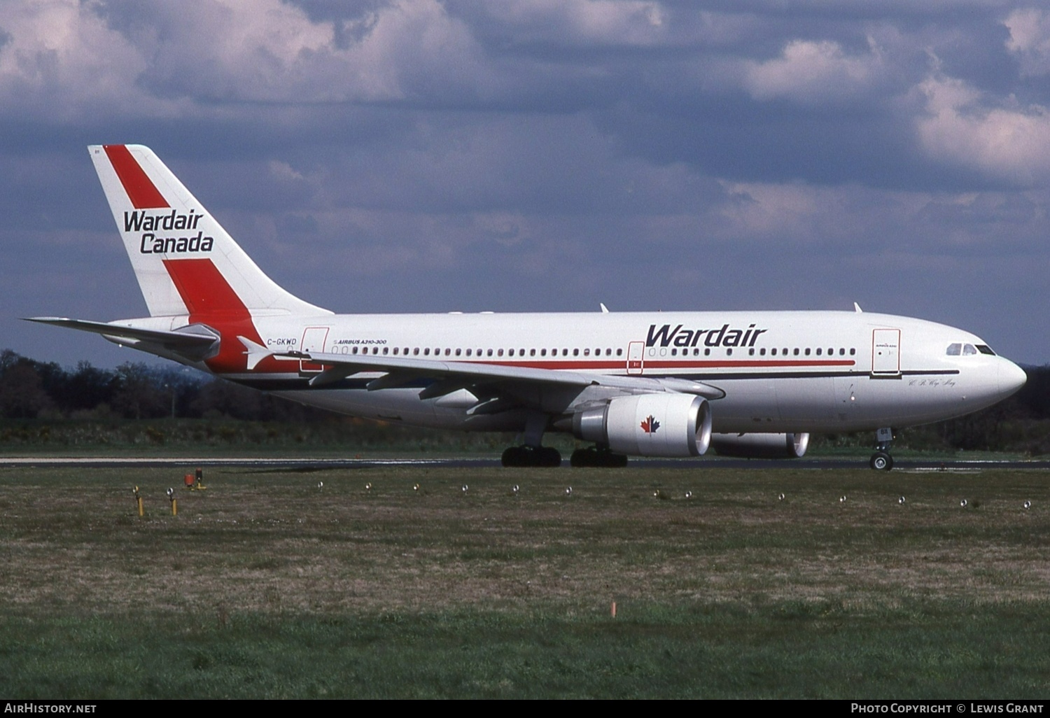 Aircraft Photo of C-GKWD | Airbus A310-304 | Wardair Canada | AirHistory.net #525498