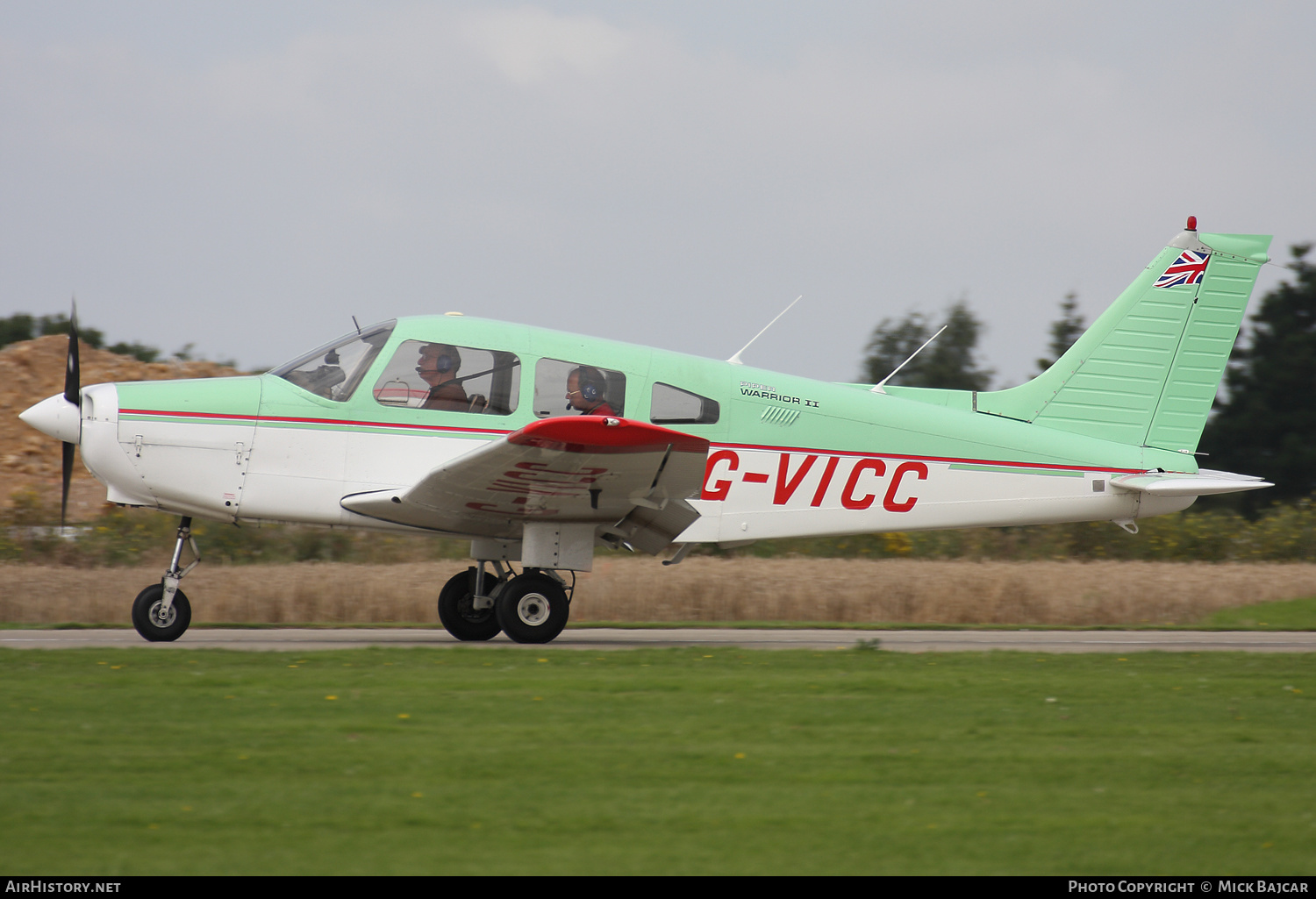 Aircraft Photo of G-VICC | Piper PA-28-161 Cherokee Warrior II | AirHistory.net #525500