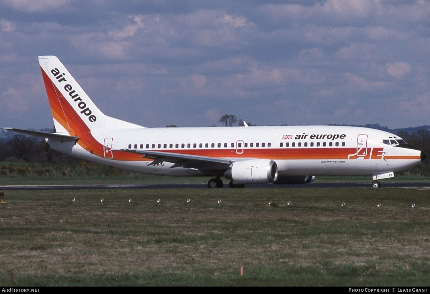 Aircraft Photo of G-BNPB | Boeing 737-3S3 | Air Europe | AirHistory.net #525504