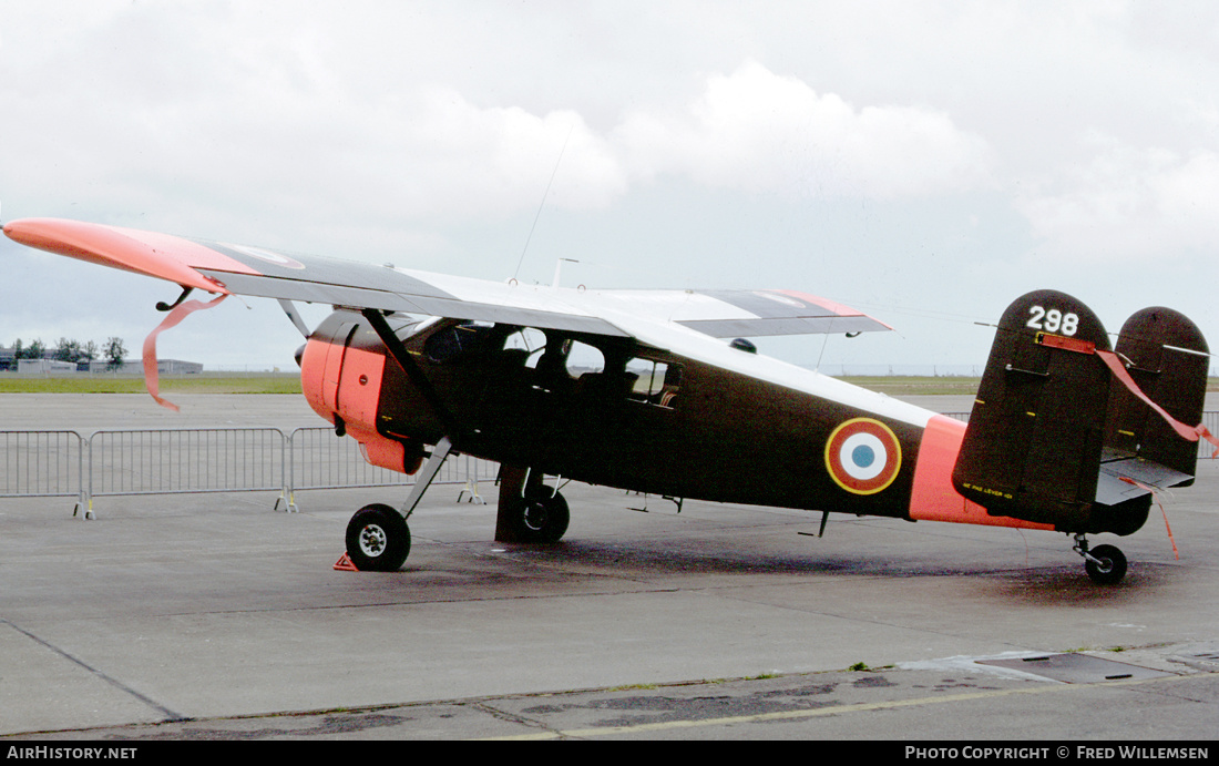 Aircraft Photo of 298 | Max Holste MH.1521M Broussard | France - Air Force | AirHistory.net #525510