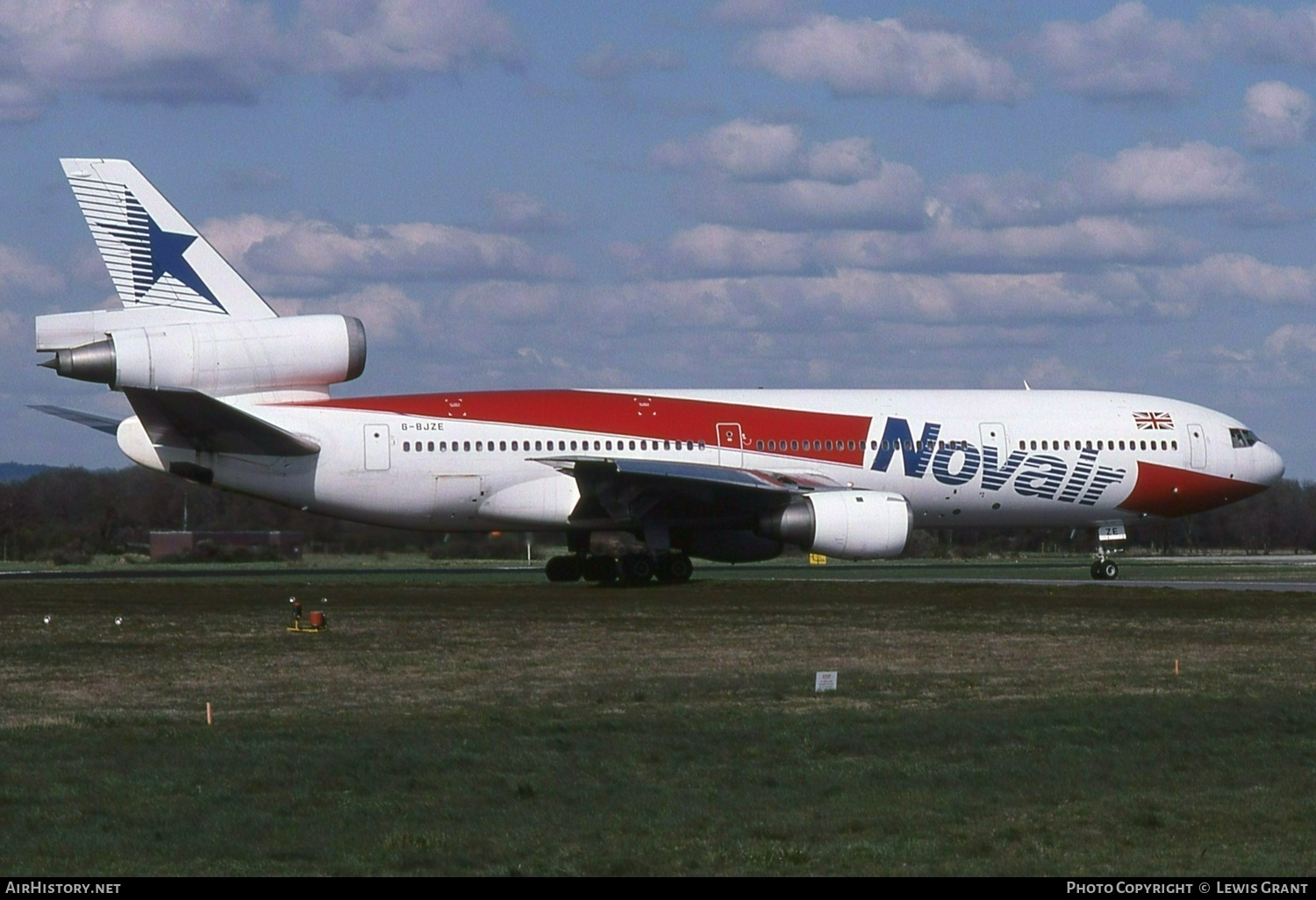 Aircraft Photo of G-BJZE | McDonnell Douglas DC-10-10 | Novair International Airways | AirHistory.net #525514