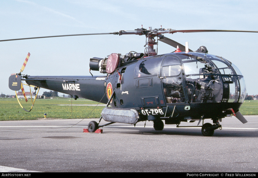 Aircraft Photo of M-2 | Aerospatiale SA-316B Alouette III | Belgium - Navy | AirHistory.net #525537