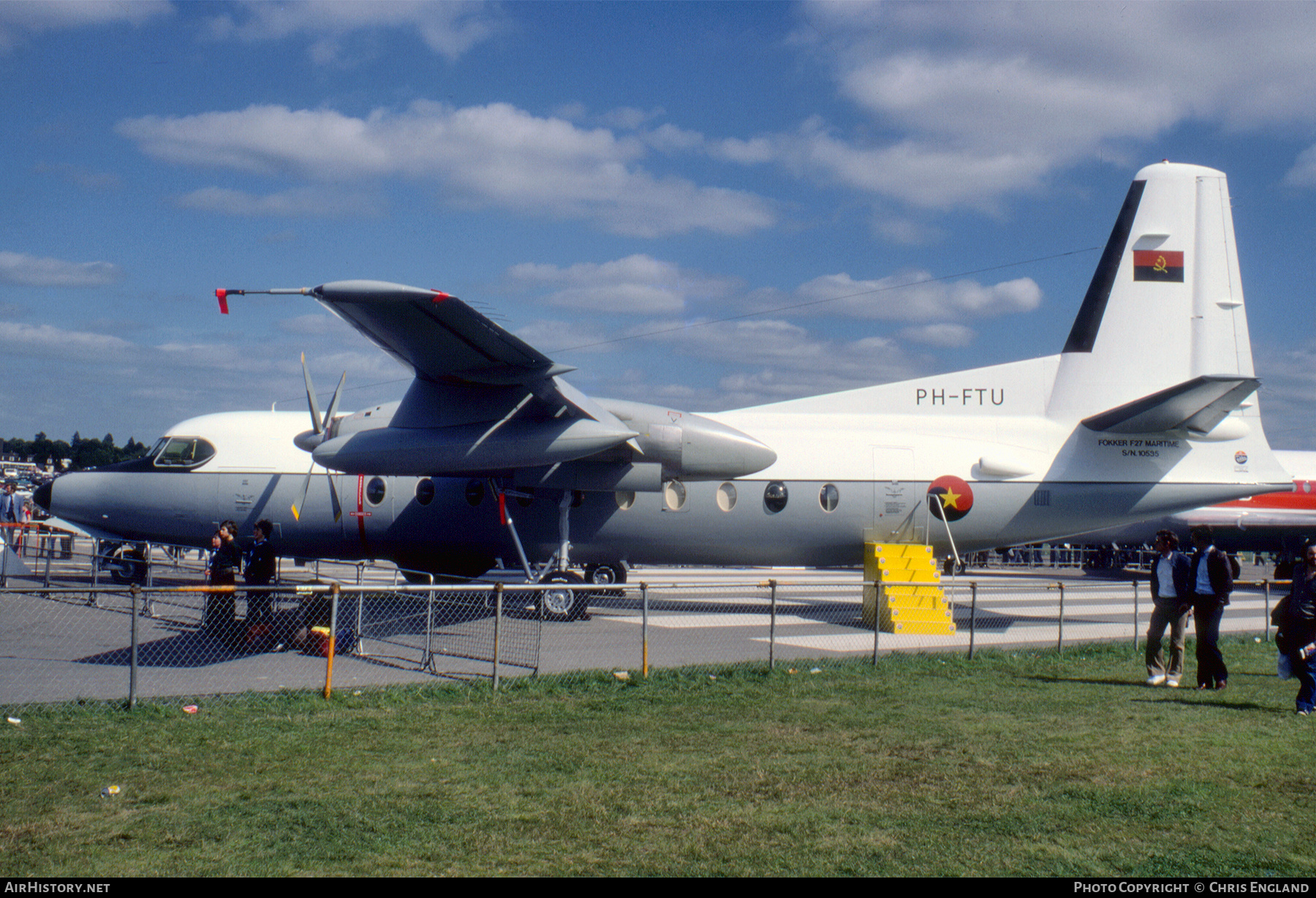 Aircraft Photo of PH-FTU | Fokker F27-200MAR Maritime | Angola - Air Force | AirHistory.net #525543