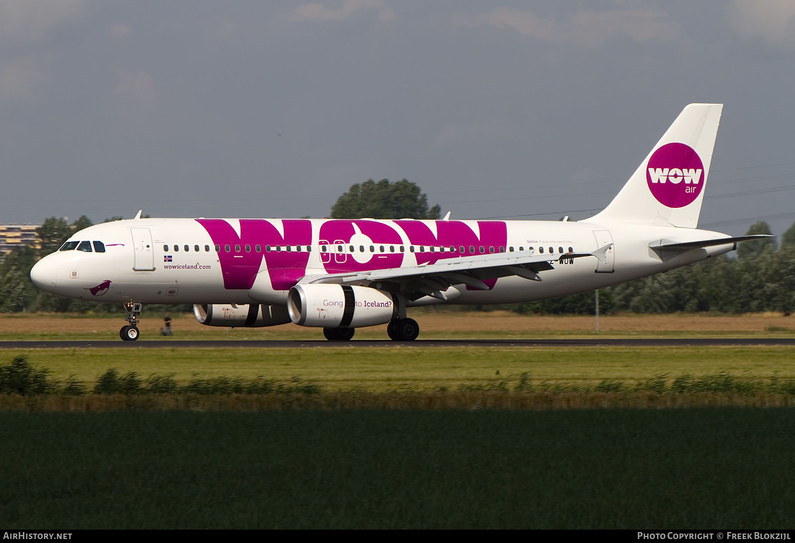 Aircraft Photo of LZ-WOW | Airbus A320-232 | WOW Air | AirHistory.net #525546