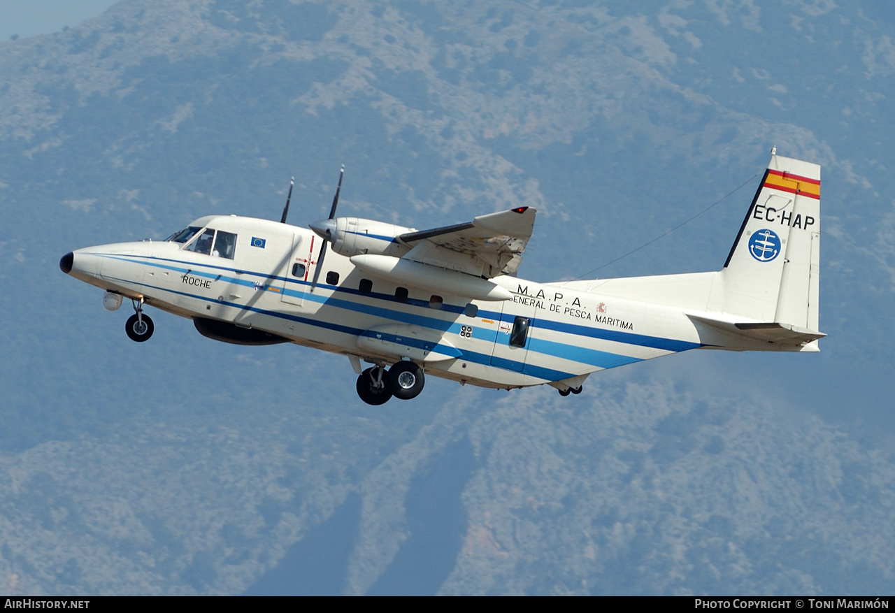 Aircraft Photo of EC-HAP | CASA C-212-400MPA | MAPA - Ministerio de Agricultura, Pesca y Alimentación | AirHistory.net #525547