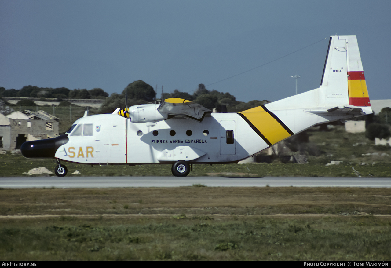 Aircraft Photo of D.3B-4 | CASA C-212-200 Aviocar | Spain - Air Force | AirHistory.net #525550