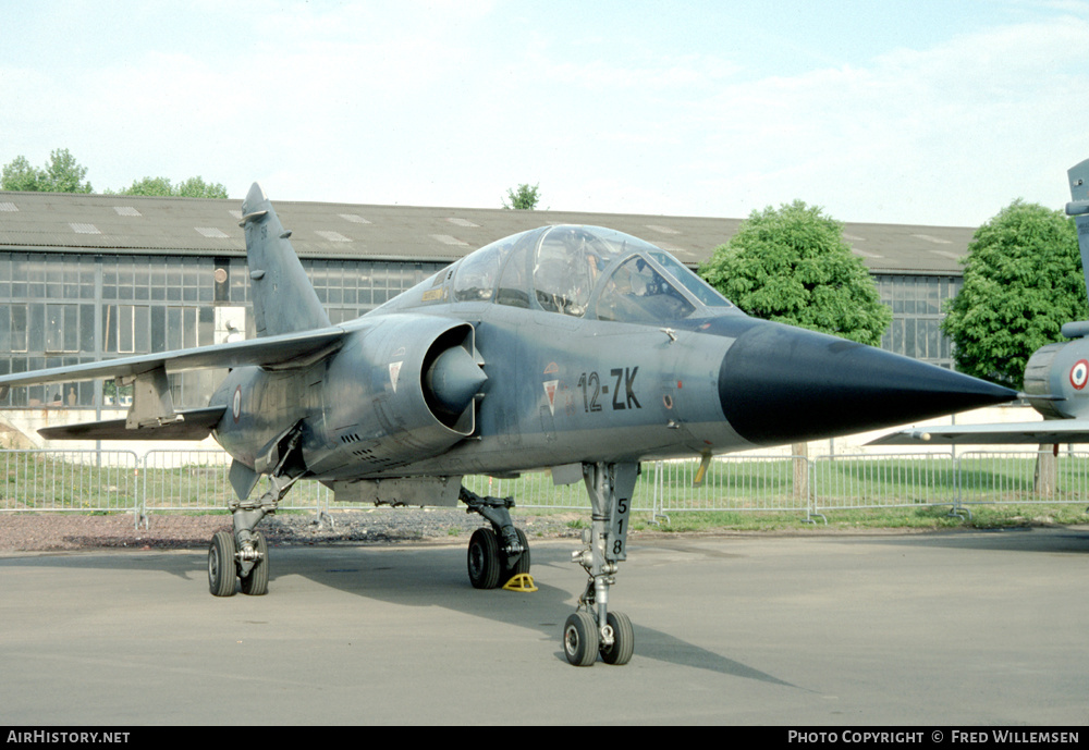 Aircraft Photo of 518 | Dassault Mirage F1B | France - Air Force | AirHistory.net #525570