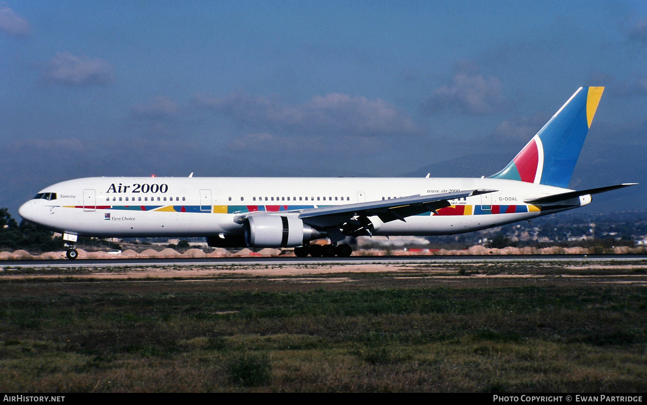 Aircraft Photo of G-OOAL | Boeing 767-38A/ER | Air 2000 | AirHistory.net #525577