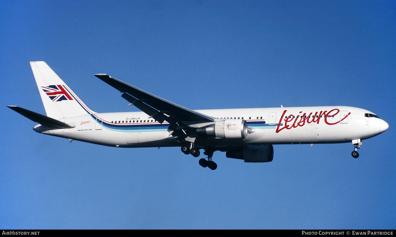 Aircraft Photo of G-UKLH | Boeing 767-39H/ER | Leisure International Airways | AirHistory.net #525579