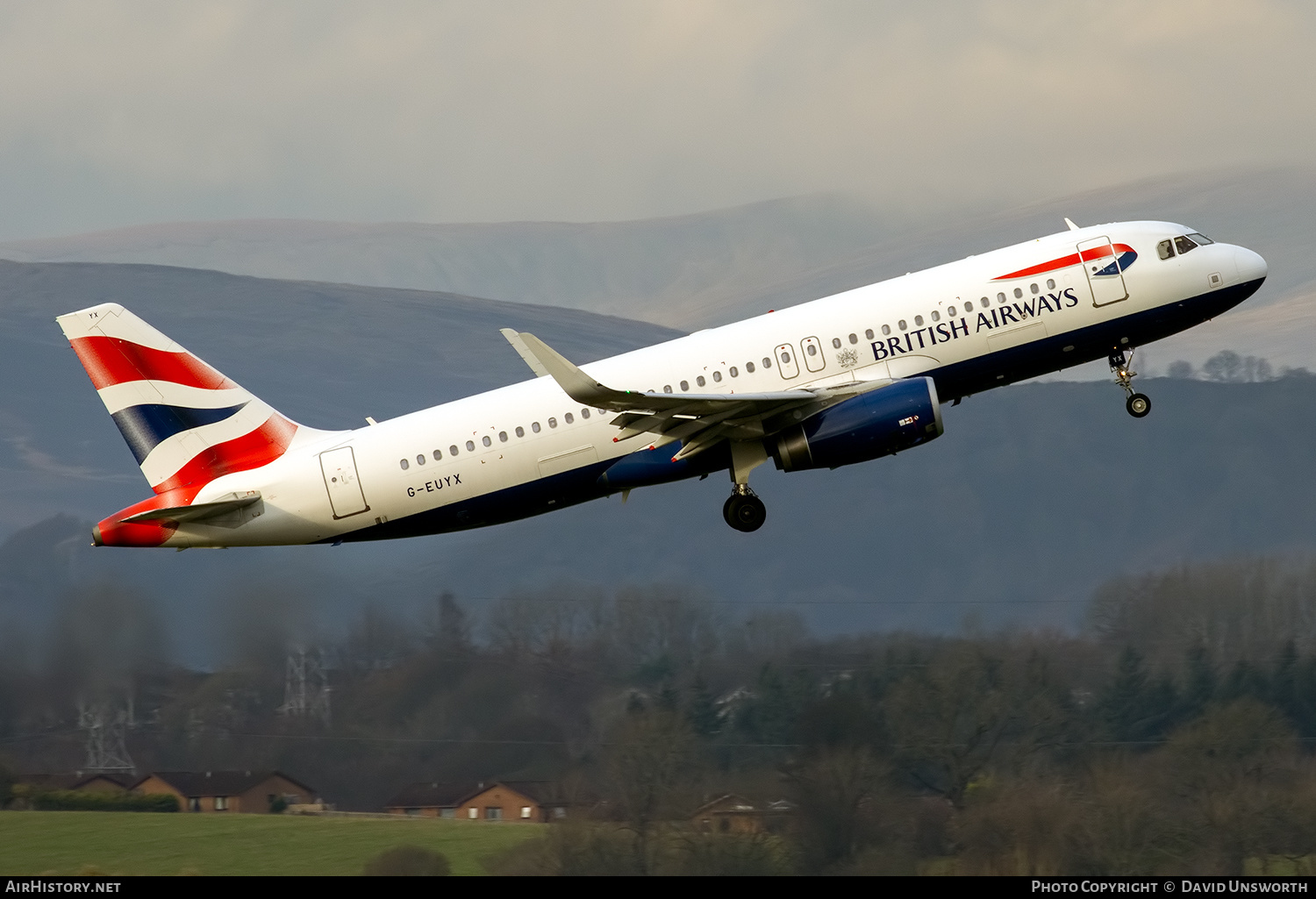 Aircraft Photo of G-EUYX | Airbus A320-232 | British Airways | AirHistory.net #525590