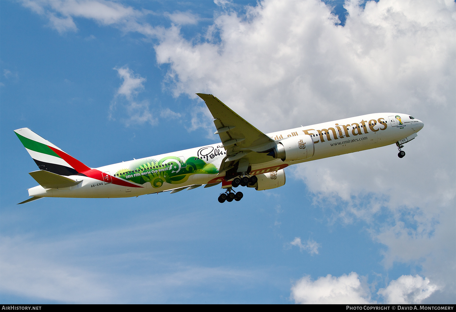 Aircraft Photo of A6-ENQ | Boeing 777-31H/ER | Emirates | AirHistory.net #525597