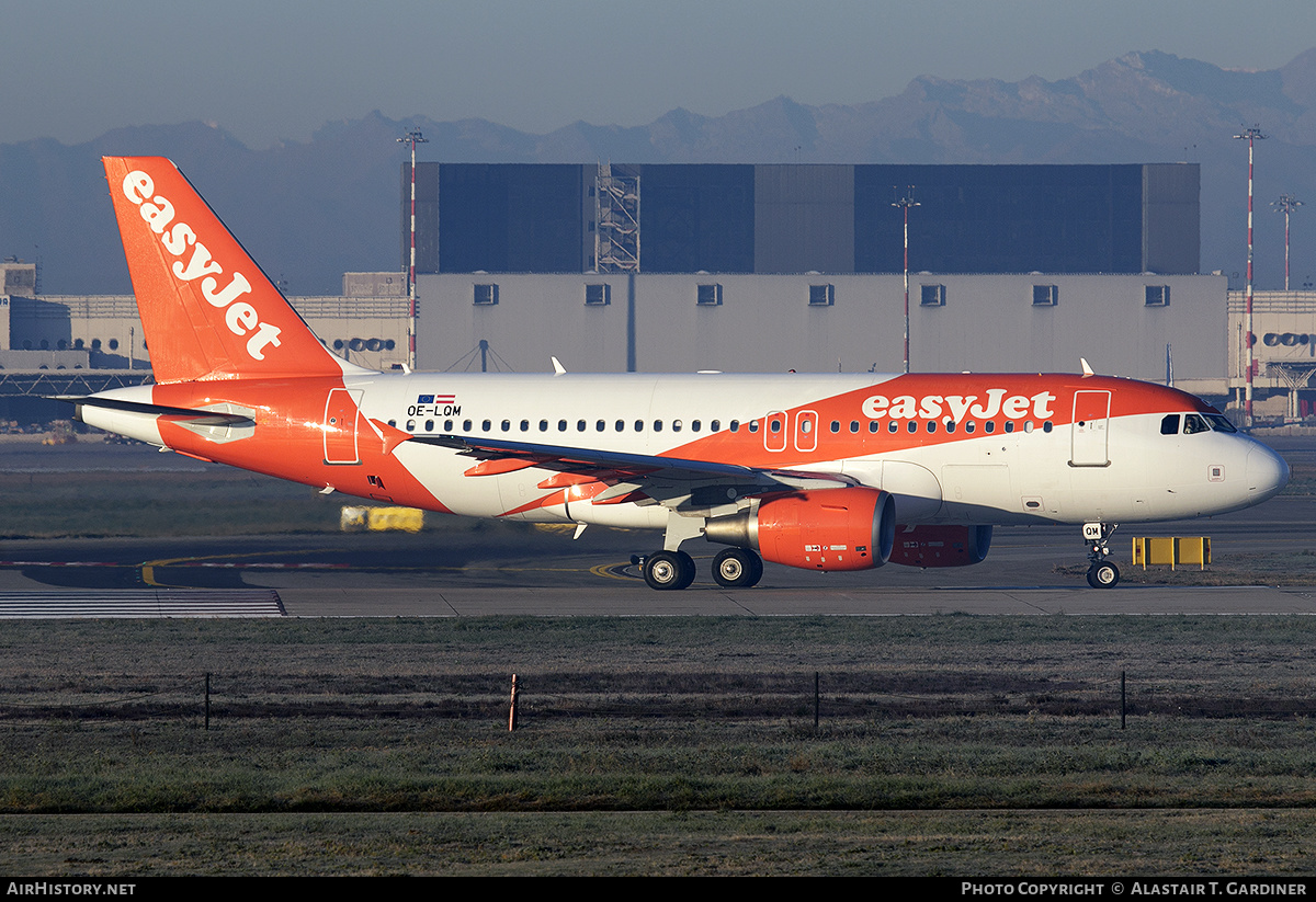Aircraft Photo of OE-LQM | Airbus A319-111 | EasyJet | AirHistory.net #525607