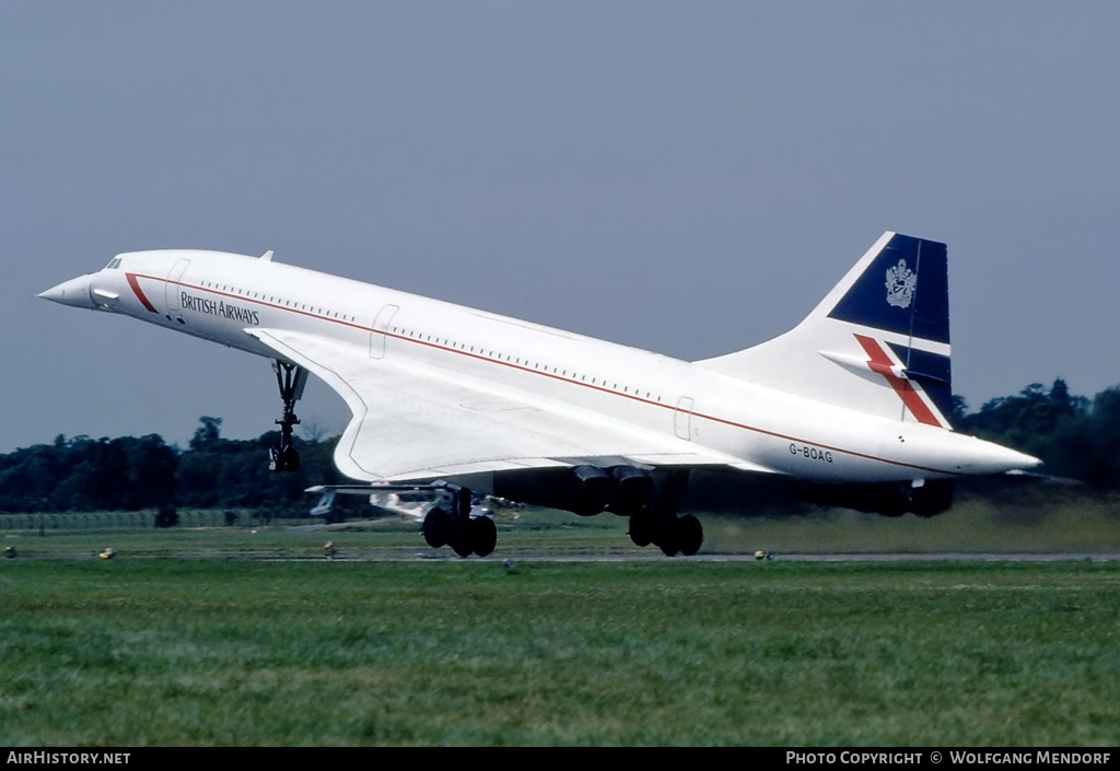 Aircraft Photo of G-BOAG | Aerospatiale-British Aerospace Concorde 102 | British Airways | AirHistory.net #525618