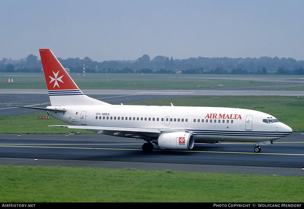 Aircraft Photo of OY-MRA | Boeing 737-7L9 | Air Malta | AirHistory.net #525628
