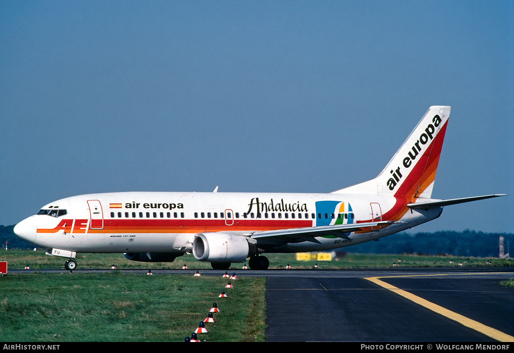 Aircraft Photo of EC-GFU | Boeing 737-3Y0 | Air Europa | AirHistory.net #525629