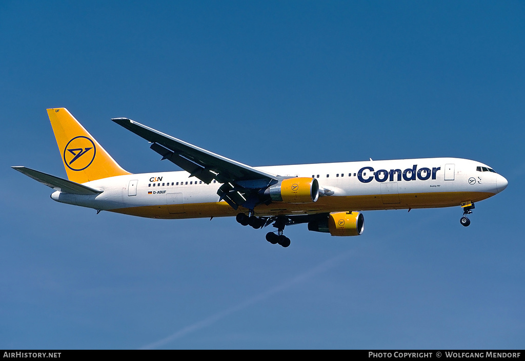Aircraft Photo of D-ABUF | Boeing 767-330/ER | Condor Flugdienst | AirHistory.net #525630