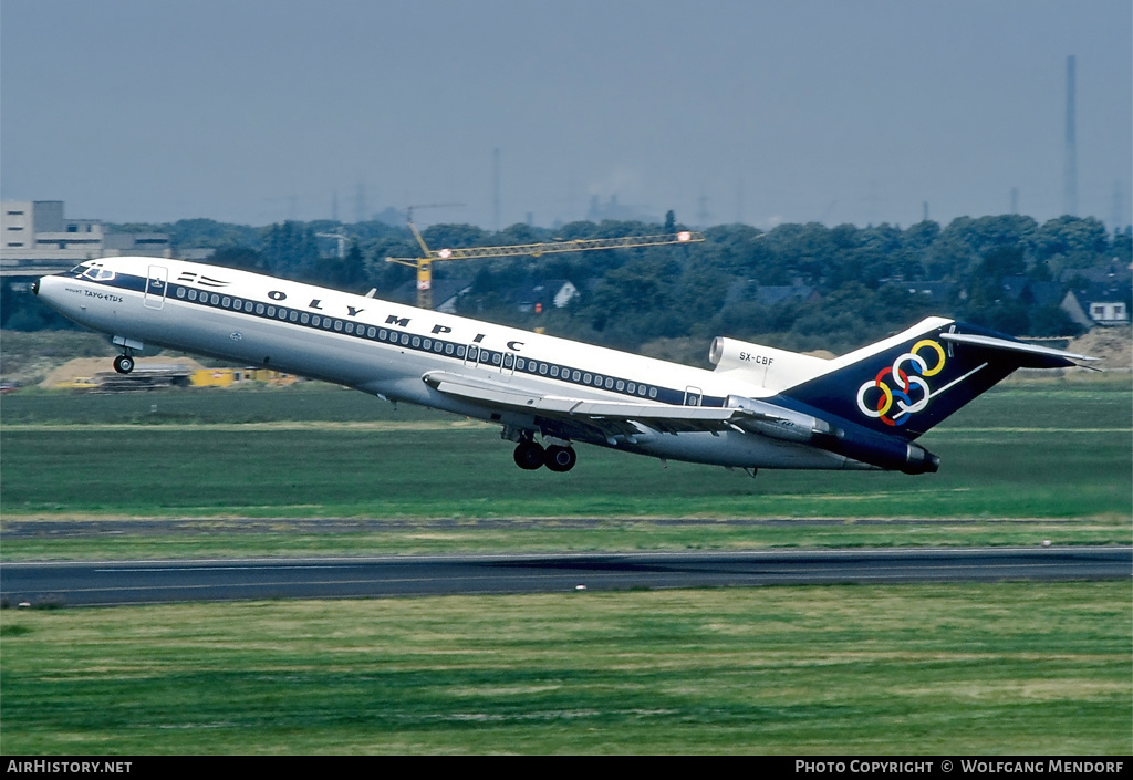Aircraft Photo of SX-CBF | Boeing 727-284 | Olympic | AirHistory.net #525637